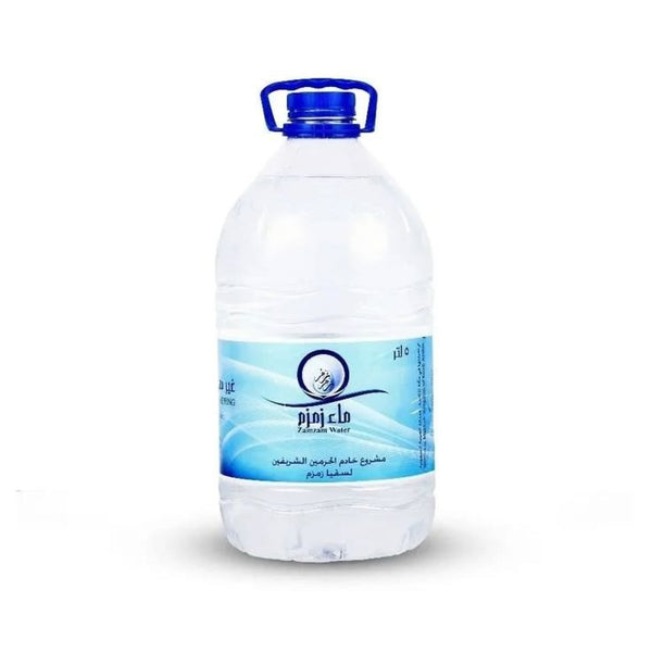 Pure Zam Zam Water Without Airport Packing - 5 Liter bottle