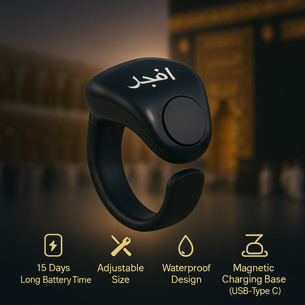 Ultimate Smart Zikr Ring 2024 (LATEST MODEL)