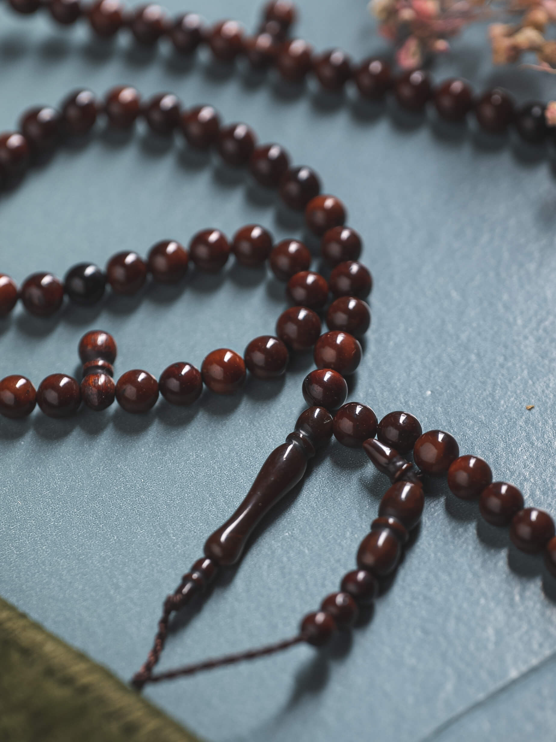 100 Beads Koka Wood Tasbih 8mm Al Sujood 100-beads-koka-wood-tasbih-8mm-al-sujood