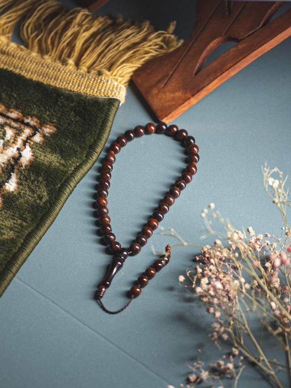 33 Beads Koka Wood Tasbih (8mm)