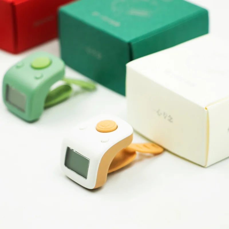 New Rechargeable LED Backlight Finger Counter Tasbeeh – Al Sujood